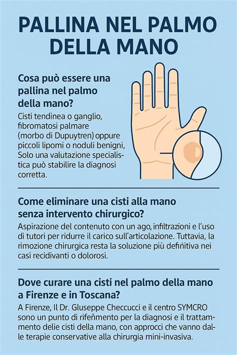 Rappresentazione del solletico nel palmo della mano