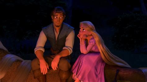 Rapunzel incinta con Flynn Rider