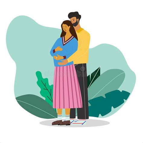 illustrazione di una coppia in attesa che riceve consigli da un ostetrica