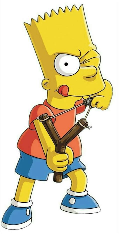 Bart Simpson con un fucile a pallini