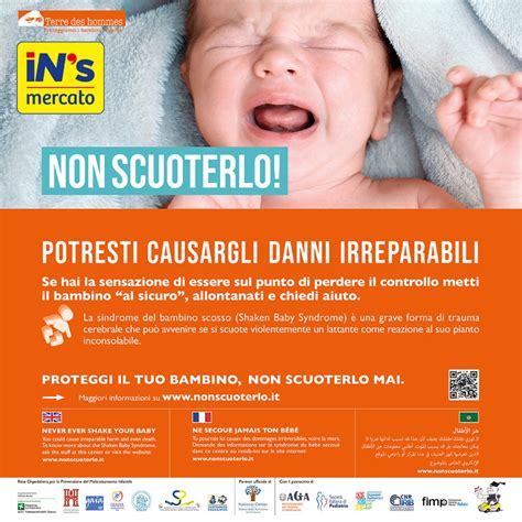 Infografica sulla sindrome del bambino scosso