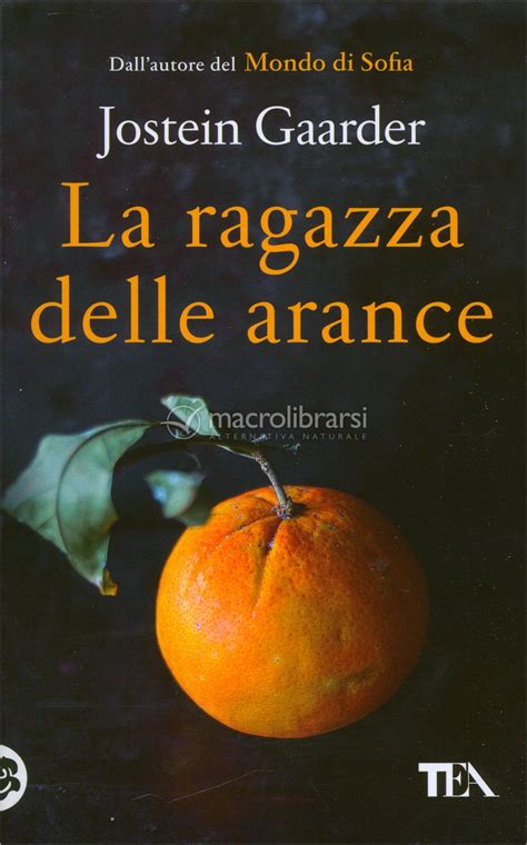 Copertina del libro La ragazza delle arance ambientata in una tipica atmosfera nordica
