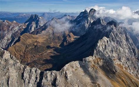 Panorama delle Alpi Carniche