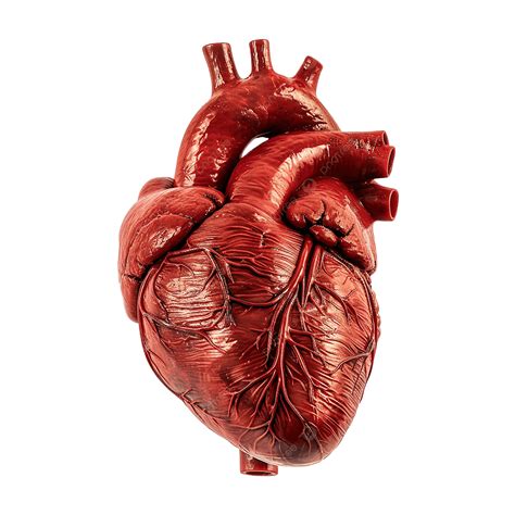rappresentazione stilizzata di un cuore umano in un ambiente medico
