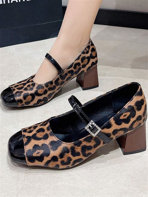 Scarpe con tacco chunky