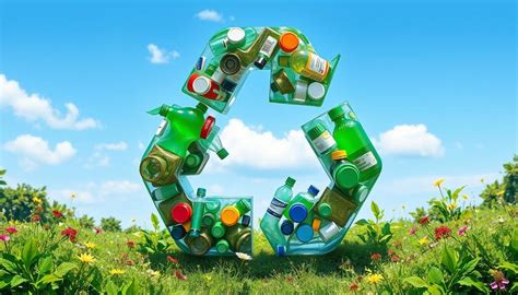 Bottiglie di plastica riciclate per tessuti Eco Care
