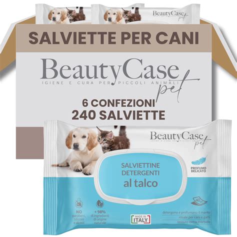 Confezione di salviette detergenti per animali