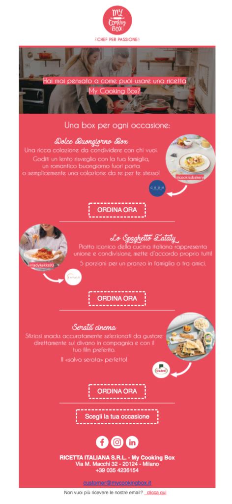 Esempio di newsletter Prénatal