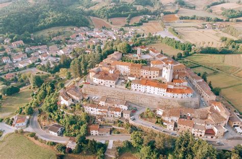 Mappa della Valtiberina toscana, con Monterchi evidenziato