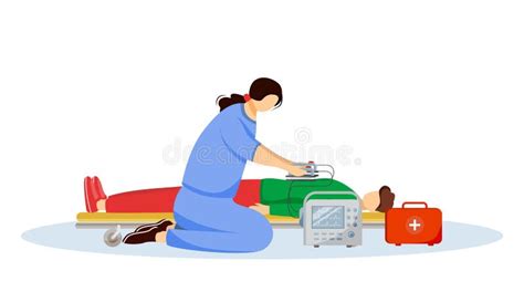 illustrazione concettuale del soccorso medico d'emergenza