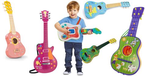 Chitarra per bambini di diverse dimensioni