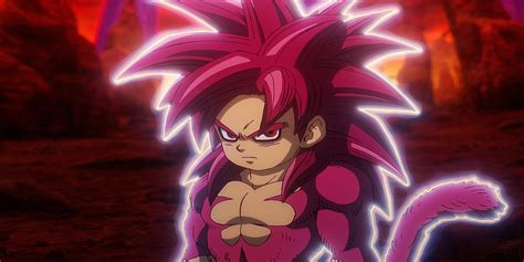 confronto tra lo stadio di Super Saiyan 4 e l'Oozaru dorato di Baby