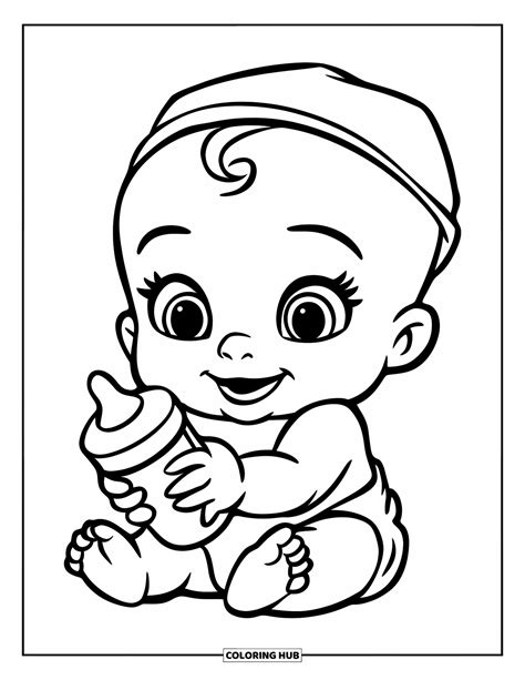 Bebè sorridente nel passeggino