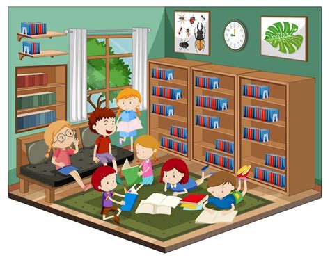 Bambini in biblioteca
