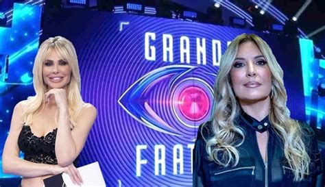 Ilary Blasi in bianco al Grande Fratello Vip