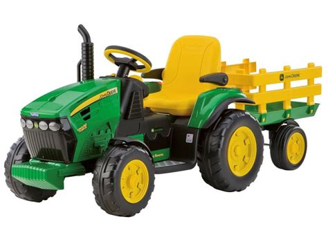 linea completa di trattori elettrici John Deere per bambini