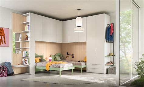Cameretta gemelli decorata