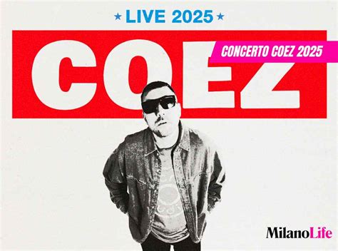 Ritratto Coez in concerto