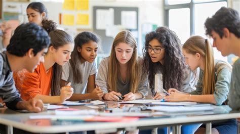 Students engaging in a discussion about health education