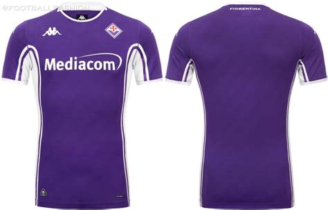 Modello digitale della maglia pre-gara Fiorentina 2025/26 Kappa