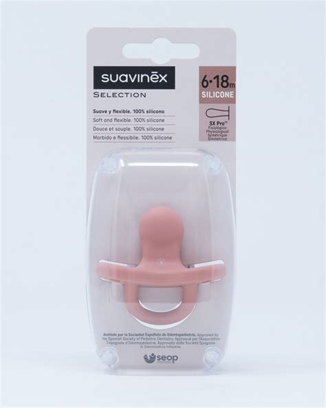 Design ergonomico scudo ciuccio Suavinex