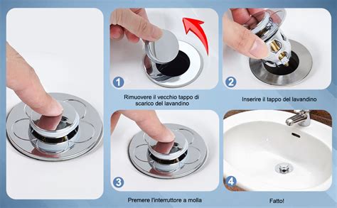 Tappo di scarico vaschetta Fascol