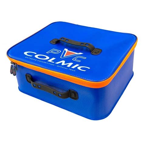 Borsa Colmic Seat Box Storage PVC in ambiente di pesca