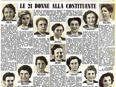 L'Assemblea Costituente e il contributo delle donne alla scrittura della Carta fondamentale