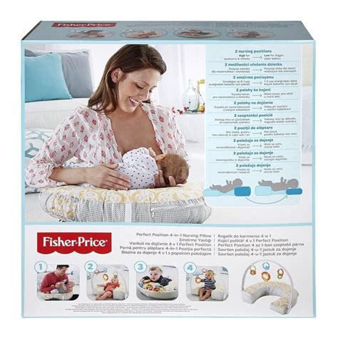 Cuscino allattamento Fisher-Price 4 in 1