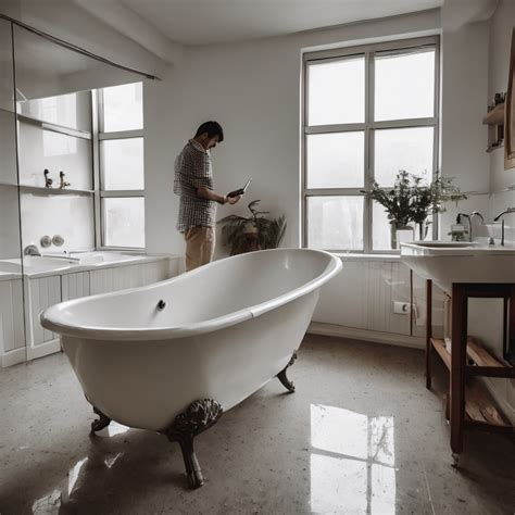 La Pluï Rain Ball di Moluk immersa in una vasca da bagno che crea un effetto pioggia