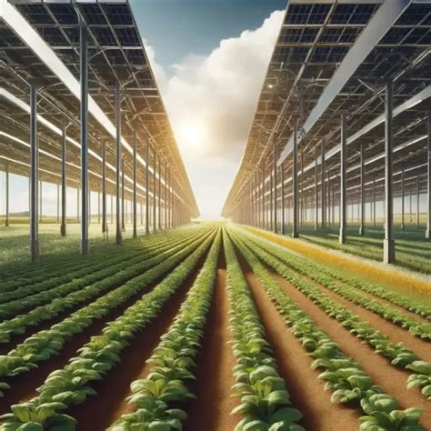 Campo agricolo rigoglioso trattato con tecniche sostenibili