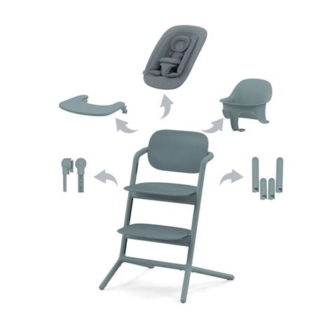 Cybex Lemo 4-in-1 configurazioni con neonato, bambino e adulto