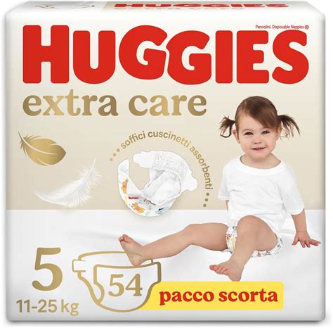 Infografica caratteristiche pannolini Huggies Extra Care