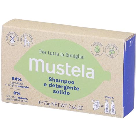 infografica ingredienti naturali shampoo solido mustela