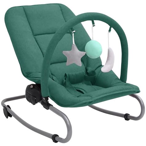 illustrazione di una moderna sdraietta per bambini in un ambiente domestico accogliente