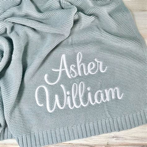 Examples of personalized baby accessories with names