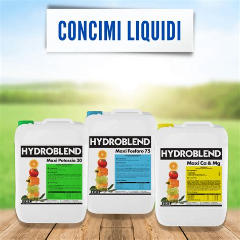 Concimi granulari e liquidi