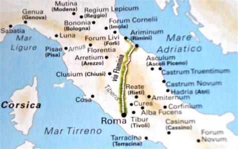 Antica lapide romana ritrovata lungo il percorso della Via Flaminia