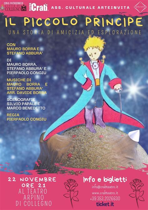 Locandina dello spettacolo teatrale Il Piccolo Principe