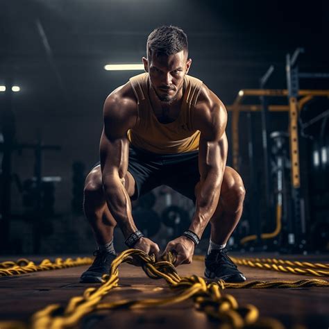 Persona che si allena in palestra e poi assume un integratore