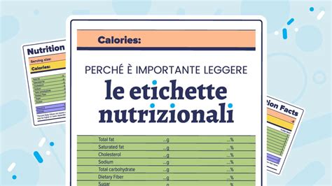 Etichetta nutrizionale di un integratore