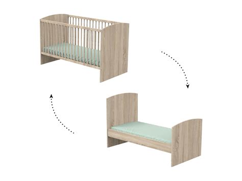 Lettino convertibile Prénatal in letto junior
