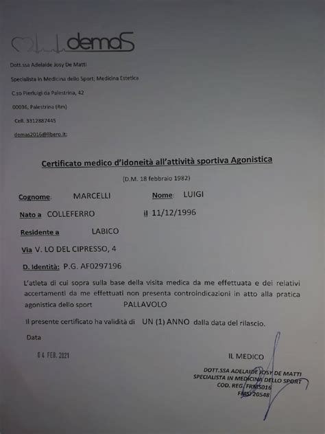 Certificati medici per maternità