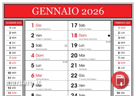 esempio di calendario lunare di fertilità con le indicazioni dei giorni critici