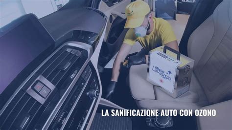 Sanificazione auto con ozono