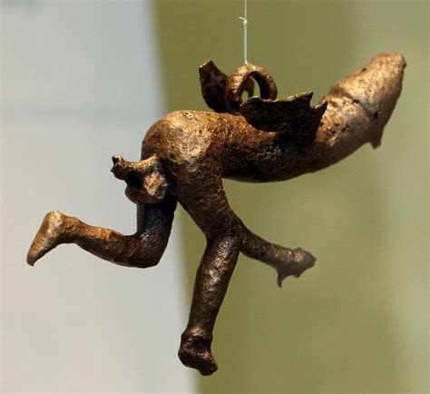 Tintinnabulum romano a forma di fallo