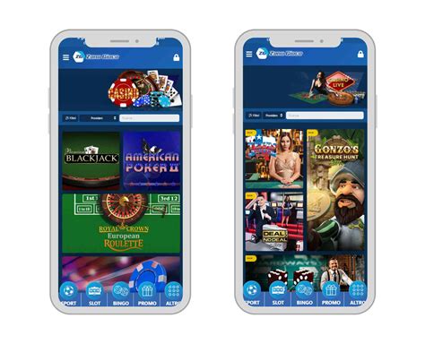 Smartphone che mostra un'app di casinò mobile