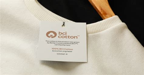 Etichetta Better Cotton Initiative
