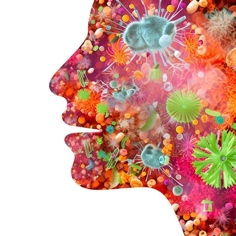 rappresentazione del microbiota orale e sua connessione con il sistema circolatorio