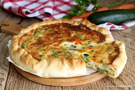 Torta di Pane Salata Svuotafrigo con verdure